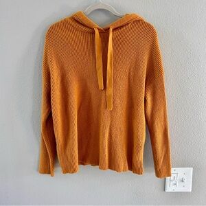 Women’s Cyrus Yellow Gold Hoodie Sweater. Size Medium